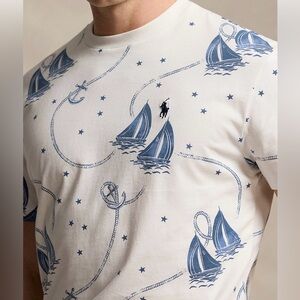 Polo Ralph Lauren
Men's Classic-Fit Nautical Jersey
T-Shirt